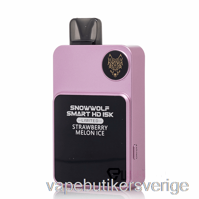 Vape Sverige Snowwolf Smart Hd 15k Begränsad Engångsjordgubbsmelonis